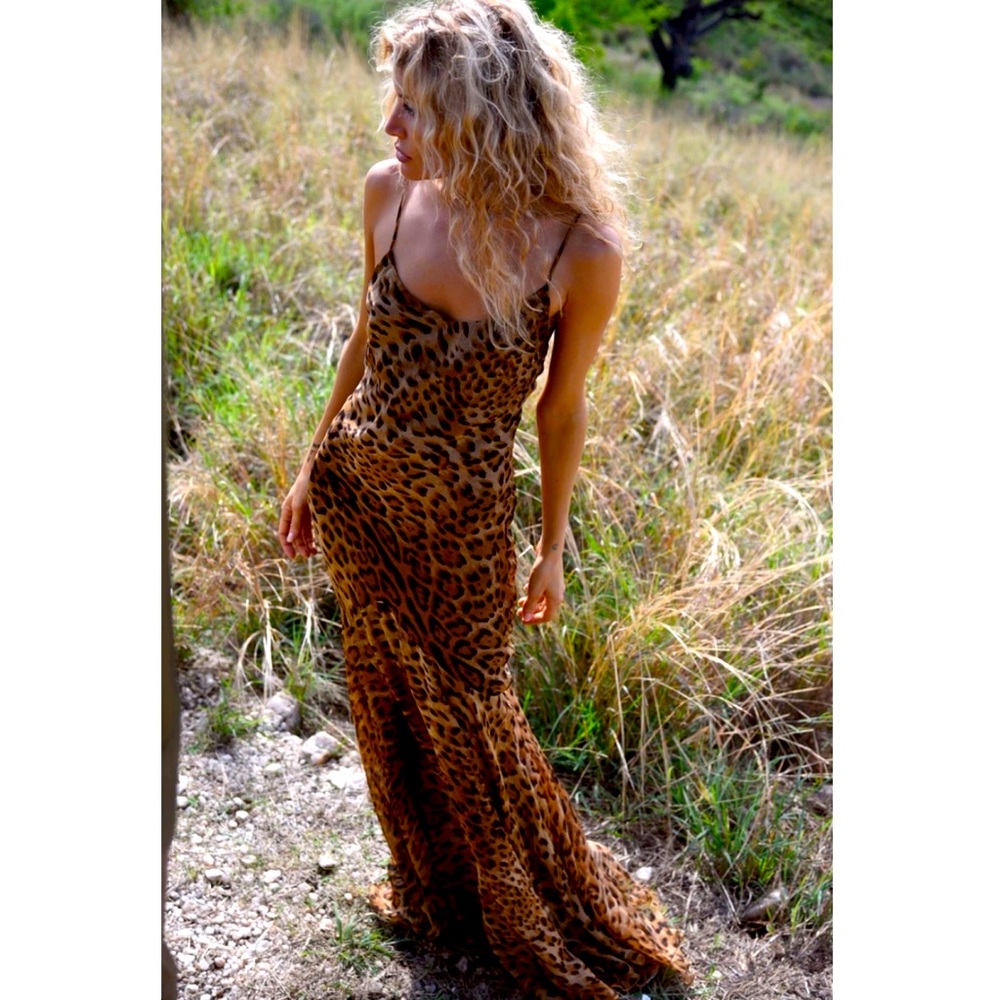 BNWT Rat and Boa Magdalena silk slip dress.